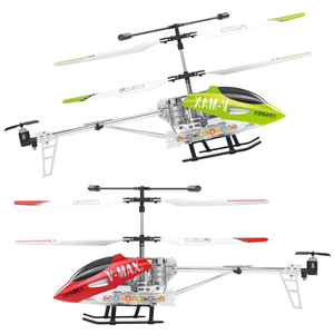 RC Máy bay trực thăng 2.4G 3.5CH V-MAX đồng trục kim loại con quay hồi chuyển kẹt bảo vệ máy bay trực thăng mô hình với đèn - Product Image 2