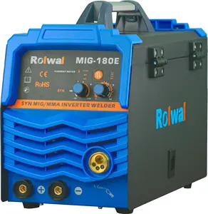 Rolwal newly launched gas no gas MIG/MAG/Flux-cored/MMA/Lift tig welder
