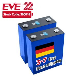 Eve EU giá Cổ Phiếu lên 12 cái Off 3.2V 280ah LiFePO4 di động Pin Lithium Ion pin năng lượng mặt trời lớp Một 105ah LFP LiFePO4 Pin