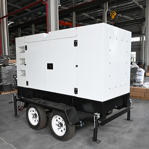 Generatore Diesel Portatile su Rimorchio 50/60HZ 10 20 30 50 75 100 150 200kva Cums Perkin con Ruote di Alta Qualità - Product Image 6