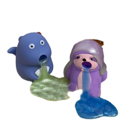 Jouet de farce en forme d'animal de 8 cm, jouet anti-stress en caoutchouc à presser pour enfants et adultes