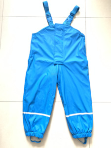 Grazioso Completo Impermeabile per Bambini in PU, Giacca Antipioggia e Salopette Unisex per Neonati - Product Image 6