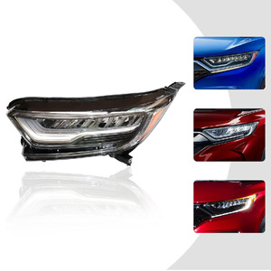 2017สำหรับ Honda CRV US รุ่นด้านหน้ารวมไฟหน้า LED การกำหนดค่าสูงไฟหน้ารถทำจากวัสดุ ABS - Product Image 3