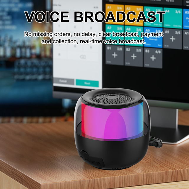 ZQS L10X Factory Special Handling Cheap Mini Speakers- 5.0 Dual Mode (Wired+Wireless) RGB LED Home Theatre Mobile