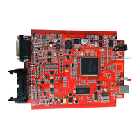 Escáner de Diagnóstico para Autos KTAG V7.020 V2.25, PCB Rojo, Versión Europea, Programador de ECU, Tokens Ilimitados, Puede Conectarse a Internet