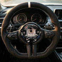 Volant de direction personnalisé pour BMW E70 E87 E90 F15 F20 F30 F32 E92 E82 M3 M5 X6