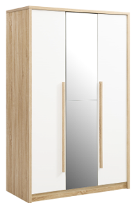 Fornitura di fabbrica professionale 3 porte <span class=keywords><strong>armadio</strong></span> <span class=keywords><strong>con</strong></span> <span class=keywords><strong>specchio</strong></span> di alta qualità <span class=keywords><strong>armadio</strong></span> in legno armadi per le camere dei bambini e camere da letto - Product Image 2