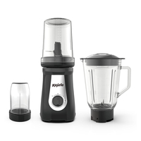 Multifunctionele retro blender voor smoothies, hakken, ijsknippen en gezonde sappen, elektrisch huishoudelijk apparaat