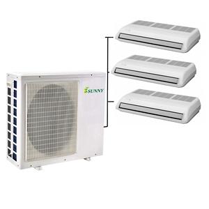 Sistema de Aire Acondicionado Comercial de 36000 BTU con Paneles Solares, Sistema de Aire Acondicionado Multizona ACDC - Product Image 1