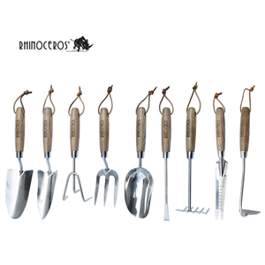 <span class=keywords><strong>Cyrus</strong></span> personnalisé conçu frêne, manche en bois truelle transplanteur maison creuser ensemble d'outils de jardinage - Product Image 1