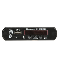 Tablero decodificador de reproductor MP3 para coche, receptor BLE 5,0 DC12V, pantalla a Color, Radio FM, TF, USB, 3,5 Mm, AUX Audio JX-012B
