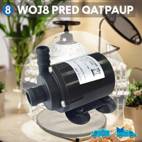 Pompe à eau submersible sans brosse JT-160A Micro USB5V 12V avec moteur à courant continu OEM personnalisable pour pompe à eau de circulation d'eau propre