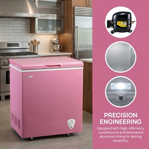 Congelador Horizontal Pequeño de Una Puerta de 158L con Ahorro de Energía, Bajo Ruido y Enfriamiento Eficiente para Almacenamiento de Alimentos en el Hogar, Modelo BD-158 - Product Image 2