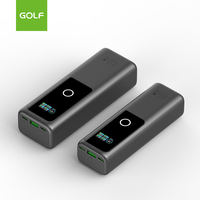 Affichage numérique LCD 18650 Chargeur de batterie Prix de gros Charge rapide PD 65W 10000mAh Batteries externes Centrale électrique électronique