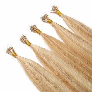 Extensioni di Capelli Vergini Russi Remy Colore Naturale con Punta Nano Ring e Nano Bond, 100% Capelli Umani Morbidi e Setosi, Senza Perdita di Capelli, per Donne - Product Image 3
