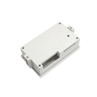 Boîtier de contrôleur PLC avec écran texte HMI en ABS 164x102x50mm pour compteur numérique, module de contrôle sans fil, boîte de projet