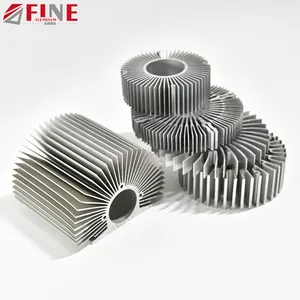 <strong>Extruded</strong> Aluminum <strong>Heatsink</strong> <strong>for</strong> High Power LED IC Chip Laptop <strong>CPU</strong> Cooler Radiator Heat Sink - Product Image 1