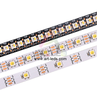 Bande lumineuse LED RGBW SK6812 pour vitrine de magasin, stand d'exposition, bar, scène de boîte de nuit, décoration de Noël et de fêtes