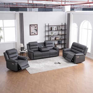 Fauteuil inclinable multifonctionnel personnalisé au design moderne 1+2+3 places, pivotant et relevable, en métal pour salon 1059 Design Moderne - Product Image 1