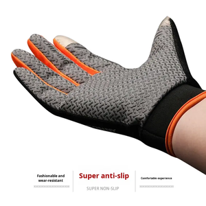 All'ingrosso tessuto di seta di <span class=keywords><strong>ghiaccio</strong></span> <span class=keywords><strong>guanti</strong></span> da <span class=keywords><strong>arrampicata</strong></span> all'aperto <span class=keywords><strong>per</strong></span> uso iphone, pesca, alpinismo, Fitness e ciclismo antiscivolo - Product Image 4