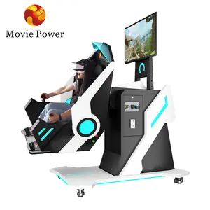 Vr flight simulator 9D Vr playground Shooting Machine for Amusement Park Virtual Reality Game to Earn Money