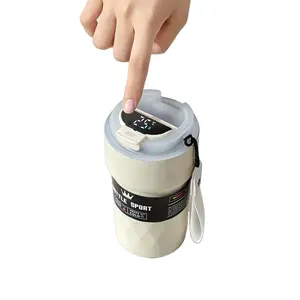 Manufacturer Vacuum Thermos Flasks Bottle Coffee Mug Temperature Resistance For Coffee smart digital