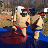 Party City Sumo – combinaison gonflable de boxe et de lutte, jeu gonflable de différentes tailles
