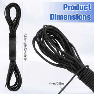 Cuerda Elástica de 4 mm, Resistente a los Rayos UV, de Grado Marino, para Kayak, Camping, Remolques, Equipaje y Manualidades - Product Image 2