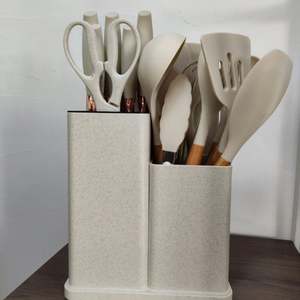 Utensilios de Cocina de Silicona, Juego de 19 Piezas, con Soporte de Almacenamiento, Juego de Cuchillos de Cocina - Product Image 5