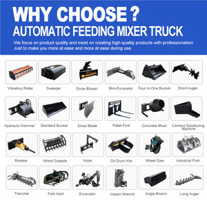 Ce EPA động cơ nhỏ bánh xe tải với 500kg 600kg 1ton công suất 4x4 ổ đĩa bánh xe skidloaders và trở lại loader - Product Image 6