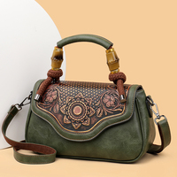 Tas Selempang Wanita Kualitas Tinggi Grosir Pabrik, Desain Cetak, Tas Bahu Fashion Model Terbaru