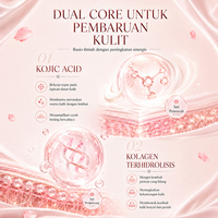 Lotion éclaircissante pour le corps KORMESIC certifiée Bpom, marque privée, 250 ml, à l'acide kojique et au collagène, pour tous types de peaux, parfum rose