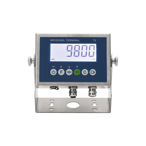 T2 신뢰할 수 있는 플랫폼 스케일 무게 표시기 스테인리스 벤치 스케일 무게 표시기 RS232 LCD 아날로그 표시기 - Product Image 3