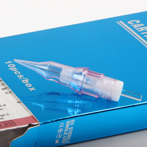 10 pz/20 pz/50 pz professionale per tatuaggio aghi con punta sottile per tatuaggio aghi all'ingrosso trucco permanente 0.35 0.30 ago per cuoio capelluto - Product Image 3