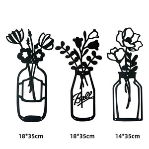 Fábrica de baixo preço Personalizado Multi-Color Laser Cut Sheet Metal Wall Art Fabricação de Metal Produzido Fábrica para Home Decor