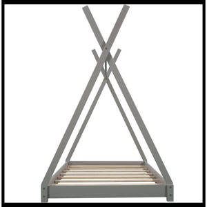 Cama Infantil con Dosel de Madera Estilo Montessori para Dormitorio Infantil, Hospital, Sala de Estar, Escuela y Villa - Product Image 2