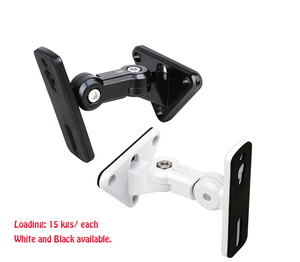 Giá đỡ loa treo tường bằng hợp kim thép không gỉ 304 đa năng GU15A, 1 cặp = 2 cái, tải trọng 15kg - Product Image 1