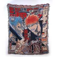 Silberne Frost-Decke mit Cartoon-Motiv, Gewebt, Umweltfreundlich, Anti-Pilling, Ganzjahres-Leichtdecke für Zuhause, Camping, Sofa/Couch