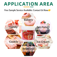 Grote hoeveelheid aardbeienaroma, kunstmatig aroma voor voedselproducenten die diepvriesproducten en gelato sorbet produceren