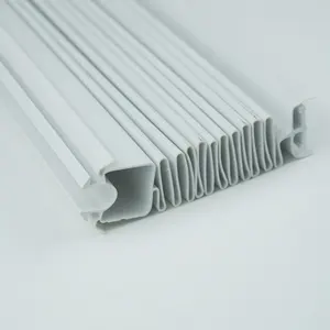 Plano flexible de PVC, perfil de puerta plegable ligero de PVC