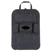Sac de rangement en feutre pour véhicule, boîte de rangement multifonctionnelle pour dossier de siège, sac suspendu, accessoires intérieurs de voiture