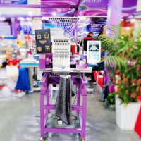 Machine à broder informatisée à tête unique Yonthin pour casquettes et t-shirts, prix de vente