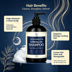 <span class=keywords><strong>Shampoo</strong></span> Professionale Vegano Senza Solfati <span class=keywords><strong>per</strong></span> la Cura dei <span class=keywords><strong>Capelli</strong></span> con Rosmarino, Biotina e Henna, Colore Marrone Scuro, Produzione OEM all'Ingrosso - Product Image 2