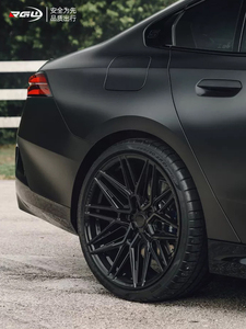 ล้ออัลลอยปลอมแปลงสำหรับ <span class=keywords><strong>Vossen</strong></span> <span class=keywords><strong>BMW</strong></span> <span class=keywords><strong>7</strong></span>ชุด G11 E65 F01 E38 735 740Li ขอบเว้าสีดำลึก18-26นิ้วสำหรับ3ชุด - Product Image 1