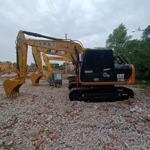 Excavatrice sur chenilles Caterpillar 313D d'occasion, 13 tonnes, faible nombre d'heures, en bon état, pour petits chantiers d'excavation, provenance Japon - Product Image 5