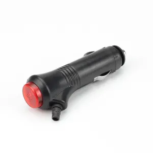 Adattatore per presa accendisigari per auto accendisigari personalizzato universale 12V On Off adattatore per accendisigari per auto illuminato rosso