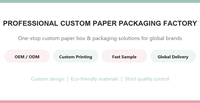Boîte d'emballage pour bijoux en carton ondulé écologique avec finition mate, taille personnalisée, pour cadeaux, impression offset et dorure à chaud