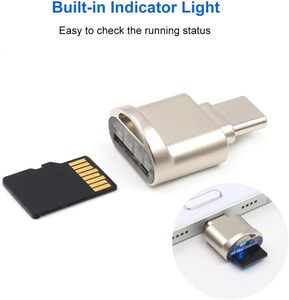USB C Adapter & kết nối cho Micro <span class=keywords><strong>SD</strong></span> Đầu đọc thẻ Loại C TF Bộ nhớ đầu đọc thẻ cho Macbook cho Galaxy điện thoại - Product Image 6