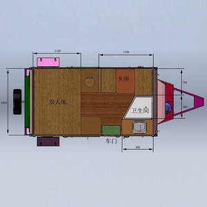 COMPAKS RV alto estándar <span class=keywords><strong>de</strong></span> diseño <span class=keywords><strong>de</strong></span> lujo y remolque Offroad RV <span class=keywords><strong>caravana</strong></span> viajar - Product Image 2