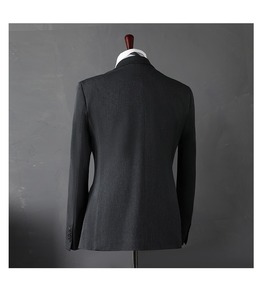 <span class=keywords><strong>Costume</strong></span> Homme de Haute Qualité <span class=keywords><strong>Vert</strong></span> <span class=keywords><strong>Foncé</strong></span> Simple Boutonnage pour <span class=keywords><strong>Mariage</strong></span>, Affaires, Décontracté ou Formel, Style Britannique, Taille XL, en Tissu Peigné TR avec Braguette Zippée - Product Image 6